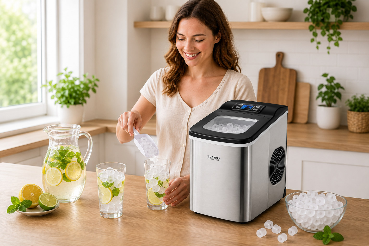 Kostkarka do lodu Icly 120W Transa Electronics